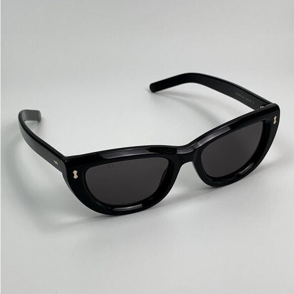 NEW Gucci Sunglasses GG1521S 001 Black Grey Women Authentic main image 5